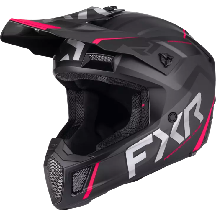 Clutch Evo Helmet Black/Razz - Skoterhjälmar - 91171 - 1