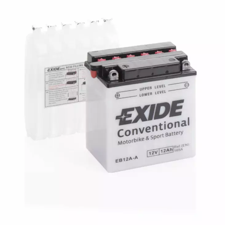 Exide batteri EB12A-A - Batteri & Laddning - D528811 - 1