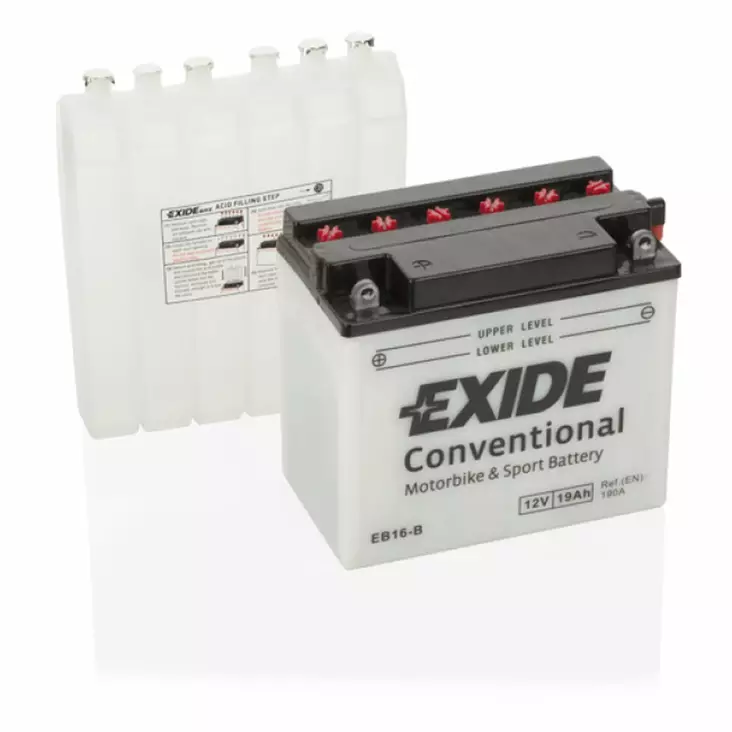 Exide batteri EB16-B - Batteri & Laddning - D528821 - 1