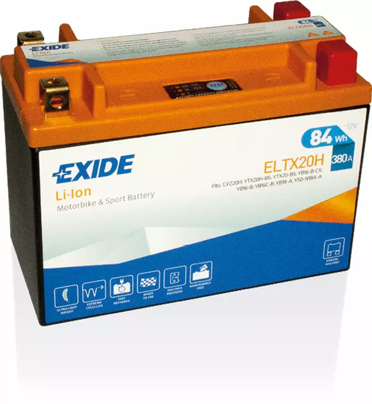 Exide batteri Li-Ion ELTX20H - Batteri & Laddning - D528741 - 1