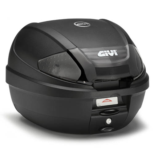 Givi 30 ltr. MONOLOCK® topcase Svart, rökfärgade reflexer - Hårda väskor - D483631 - 1