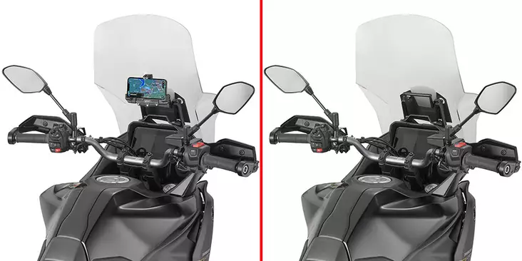 Givi Fairing Upper Bracket Yamaha Tracer 7 Gt (25-26) - Vindskydd - D530741 - 1