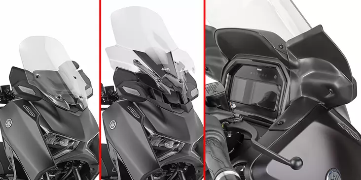 Givi Side Def. Yamaha X-Max 300 Tech Max '25 - Vindskydd - D528311 - 1