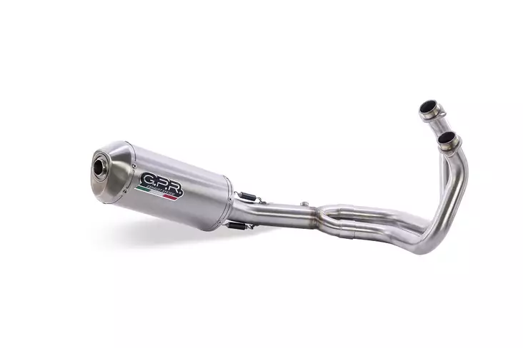 GPR KawasakiZ 650 RS - ZR 650 RS Ann. 2021/2023 e5 SATINOX FS - Komplett avgassystem - D498611 - 1