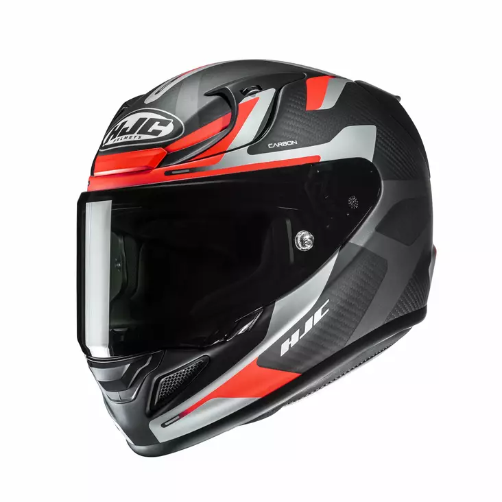 HJC Hjälm RPHA 12 Carbon Xentra Svart/Orange MC6HSF - Skoterhjälmar - D505451 - 1