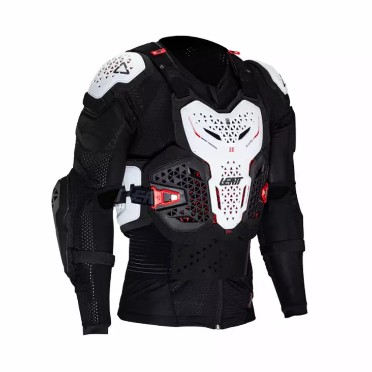 Leatt Body Protector 5.5 Evo #S 160-166cm White - Skyddsvästar - D507971 - 1