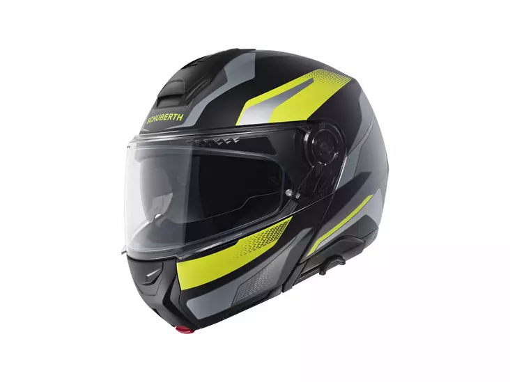 Schuberth Helmet CONCEPT Tracer yellow matt - Skoterhjälmar - D502941 - 1