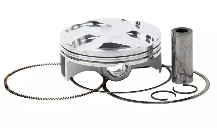 Vertex Piston kit HO CRF250R Compr 13.4:1 2004-07 77.95mm - Kolvar - D458121 - 1
