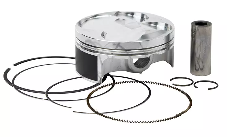 Vertex Piston kit KA KX250F Compr 13.9:1 2008-09 76.95mm - Kolvar - D458581 - 1
