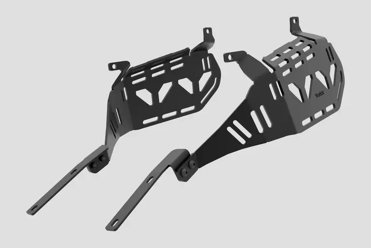 Yakk EXP Side pannier luggage rack Kove 800X (24-) black - Monteringssatser - D529351 - 1