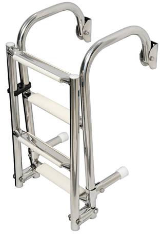 S.S deck ladder 4 steps - Stegar - D210702 - 2