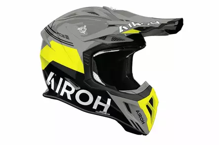 Airoh Hjälm Aviator Ace 2 Fury Gul glansig - Skoterhjälmar - D503102 - 2