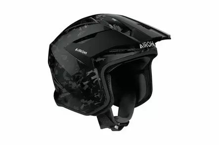 Airoh Hjälm TRR II Carbon Glansig - Skoterhjälmar - D503132 - 2