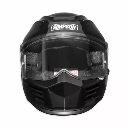 SIMPSON Hjälm Speed 06 solid black - Skoterhjälmar - D471602 - 2