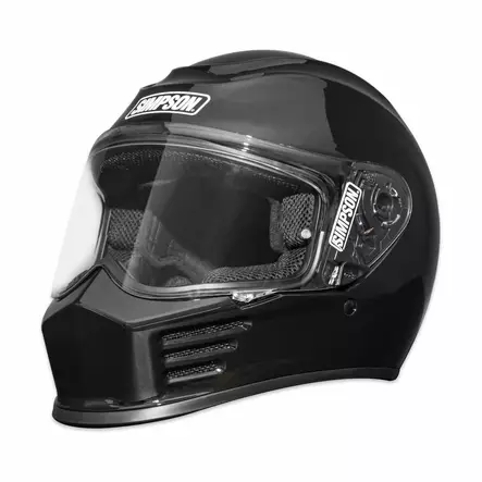 SIMPSON Hjälm Speed 06 solid black - Skoterhjälmar - D471602 - 1