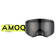 AMOQ Vision Vent+ Magnetic Skoterglasögon HiVis/Black - Smoke - Goggles - D427792 - 1