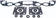 Orbitrade packningssats avgasrör - Motordelar Inombordare - D75622 - 1