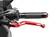 Puig Foldable Clutch Lever 16'C/Red Selector C/Black - Broms- & Kopplingshandtag - D103792 - 1