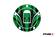 Puig Fuel Cap Cover Radical Kawasaki C/Green - Dekaler - D183272 - 1