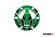 Puig Fuel Cap Cover Radical Kawasaki C/Green - Dekaler - D183282 - 1