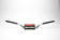 Scar Handlebar O² COLOR Ø28,6 (1 1/8”) - HIGH - WHITE Bar - BLACK Bar pad - Styren - D461342 - 1