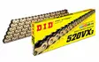 D.I.D 520VX3 G&B Chain+Connecting link (FJ) - Kedjor 520 - D508492 - 1