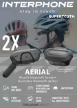 Interphone Aerial bicycle BT headset Twin Pack - Teknik - D520862 - 1