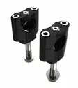 ODI MX BAR MOUNTS-OVERSIZED 1-1/8" (Drop-In Style) Shot Peened BLACK - Styrtillbehör - D490352 - 1