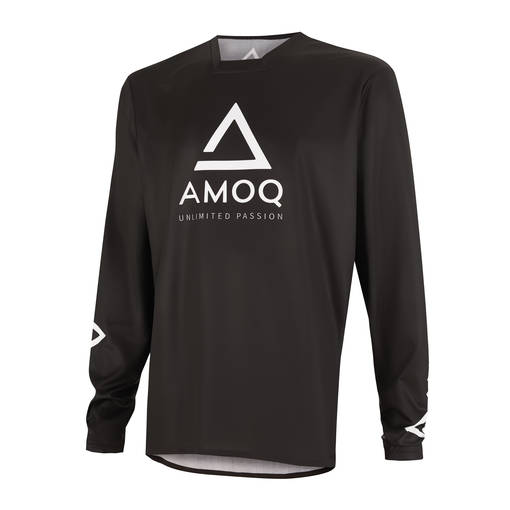 AMOQ Ascent Comp Crosströja Svart-Vit - Tröjor Offroad - D471292 - 1