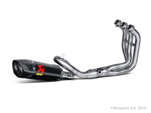 Akrapovic Racing Line (Carbon) MT-09 14-20, XSR 900 16-20 - Komplett avgassystem - D82762 - 1