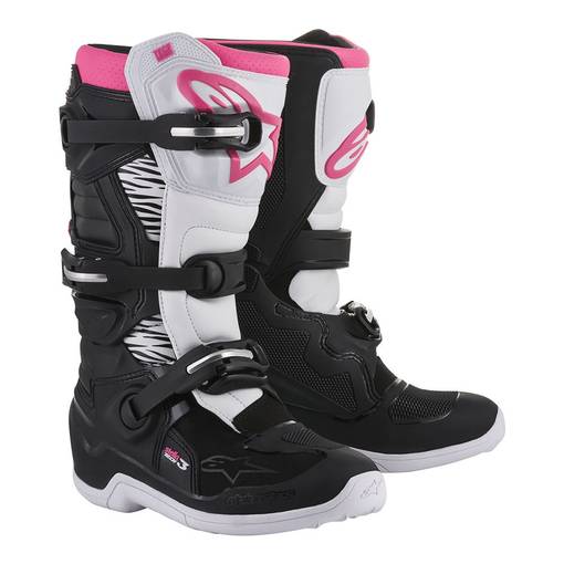 Alpinestars Stövel Stella Tech 3 Svart/Vit/Rosa - Stövlar Offroad - D117232 - 1