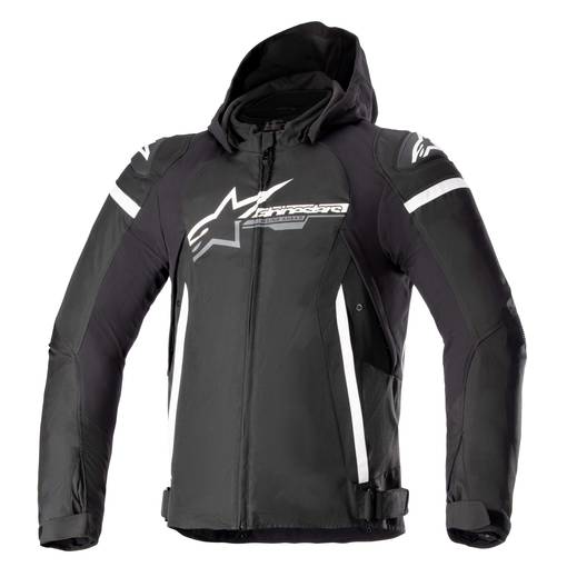 Alpinestars Textiljacka Zaca Vattentät Svart/Vit - Jackor Onroad - D423322 - 1