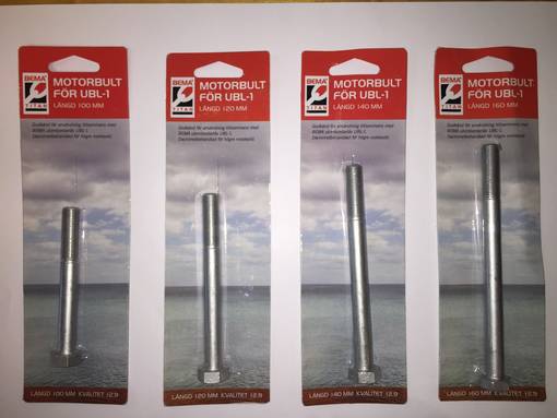 BEMA UBL-1, M6S 12.9 M12x1,25x140 Dacromet - Marinlås & Tillbehör - D87192 - 1