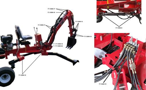Bronco Sprint 30x114mm till cylinder för 77-13000 - Lantbrukstillbehör - D390292 - 1