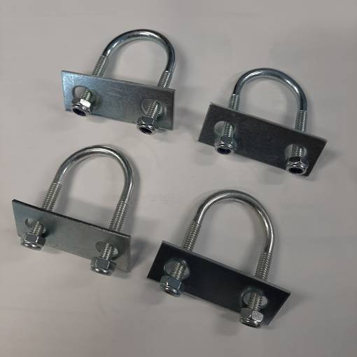 GKA U-bultsats (4st) - Hårda väskor - D357582 - 1