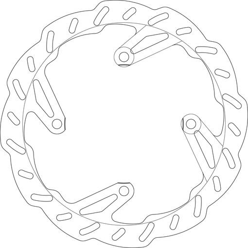 GOLDFREN Bromsskiva Fram RM-Z250 07-22RM-Z450 05-17 - Bromsskivor - D19362 - 1