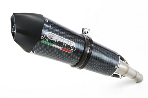 GPR Husqvarna TE 410 E 2005/06 EC-Approv. silencer with mid-full line Gpe Ann. P - Komplett avgassystem - D407952 - 1