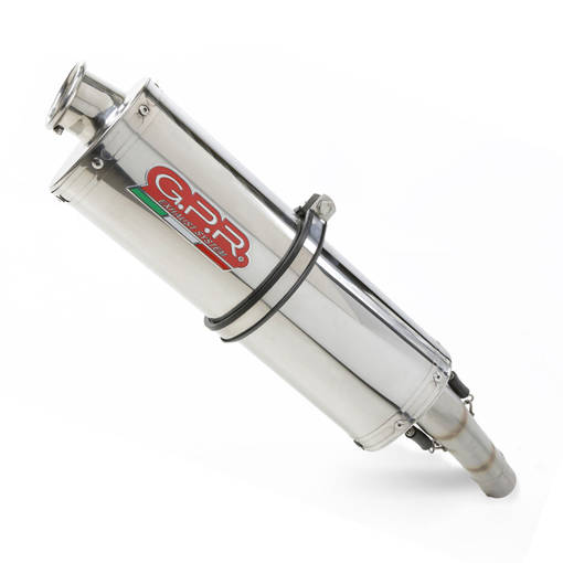 GPR Husqvarna Te E - Sms 610 2000/04 EC-Approv. silencer with mid-full line Trio - Komplett avgassystem - D407972 - 1