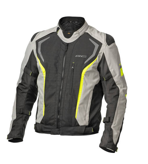 Grand Canyon Bikewear Textiljacka Malibu Ljusgrå/Svart/Gul - Jackor Onroad - D441642 - 1