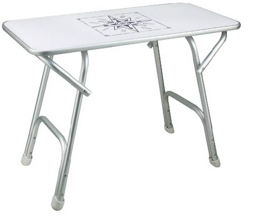 Osculati alum.fold.table 88x44 rect. - Bord & Stolar - D80562 - 1