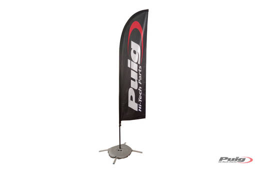Puig Banderole 200X90Cm Puig Hi-Tech Parts C/Black - Övrigt - D260572 - 1