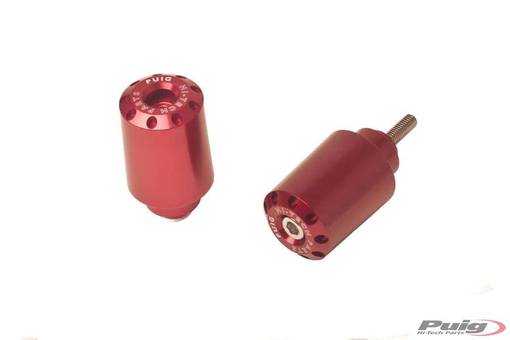Puig Bar End Yamaha Mt-09 Tracer C/Red - Styrtillbehör - D186212 - 1
