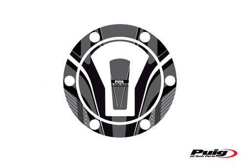 Puig Fuel Cap Cover Mod. Radical Ktm C/Grey - Dekaler - D185752 - 1