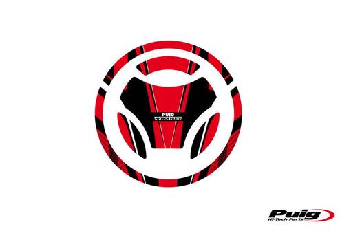 Puig Fuel Cap Cover Mod.Radikal Yamaha C/Red - Dekaler - D184702 - 1