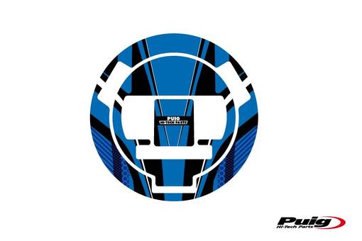 Puig Fuel Cap Cover Radical Bmw C/Blue - Dekaler - D183242 - 1