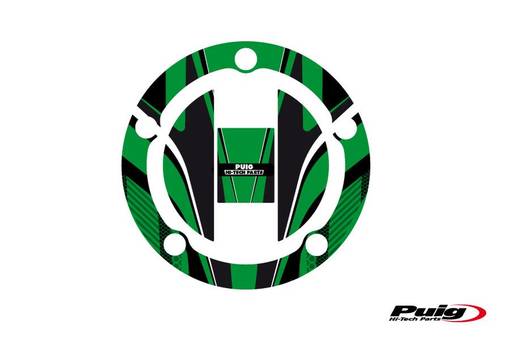 Puig Fuel Cap Cover Radical Suzuki C/Green - Dekaler - D183292 - 1