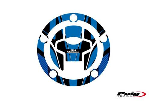 Puig Fuel Cap Cover Radikal Suzuki C/Blue - Dekaler - D186312 - 1