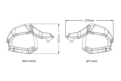 Puig Hand Guards Honda Crf1000L Africa Twin 16-18' - Handskydd - D260902 - 1
