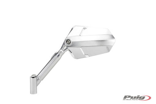 Puig Rear Mirror Mod. Explorer Homolog. Right C/Alu-Alu - Backspeglar - D180082 - 1