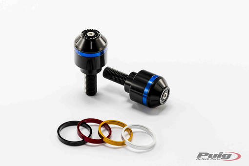 Puig Short Bar End W/Rings Bmw F800R C/Black - Styrtillbehör - D185012 - 1